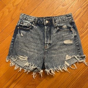 Wild Fable Target Denim Destroyed Shorts